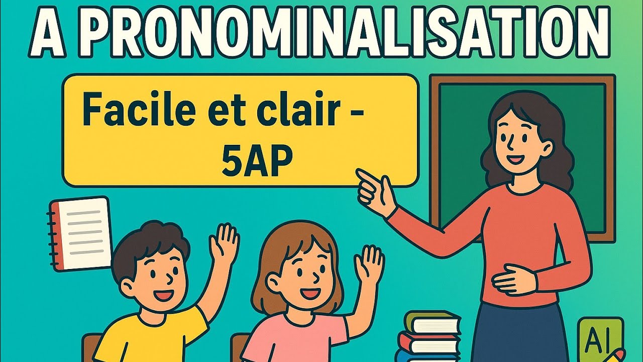 ✨ La pronominalisation facile 📝 | Explication + exemples | 5AP ✨