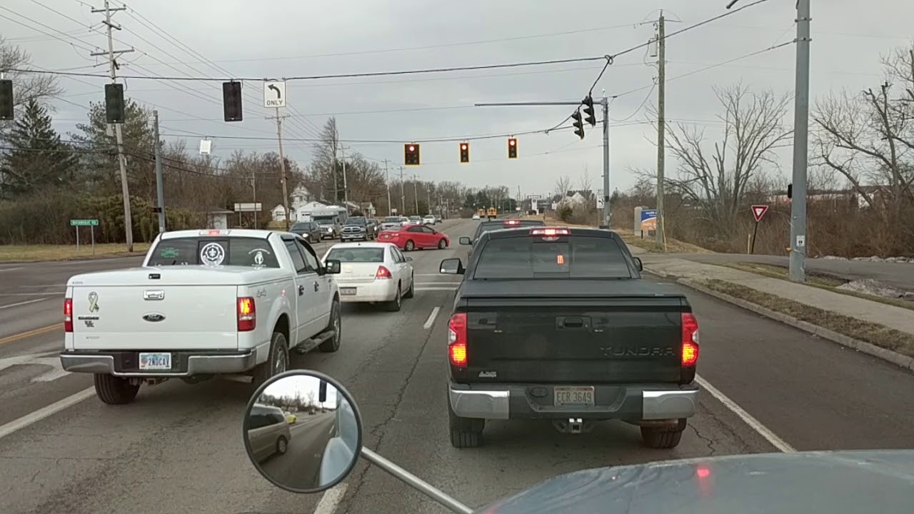 Milford, Ohio to Lebanon, Ohio.