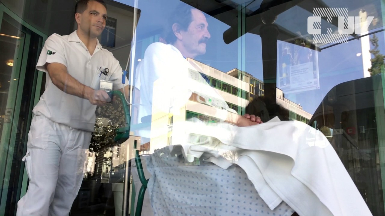 Les transporteurs de patients du CHUV
