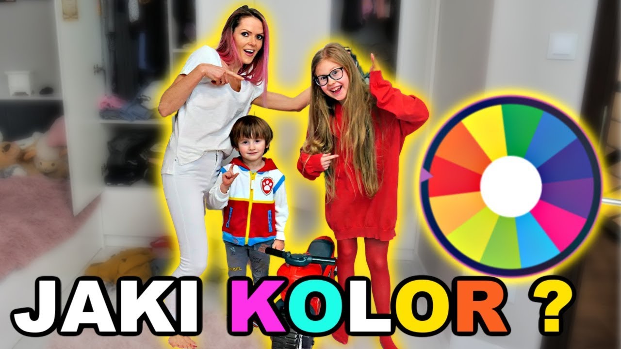 KOŁO FORTUNY DECYDUJE JAKIEGO KOLORU UBRANIA MAMY ZAŁOŻYĆ