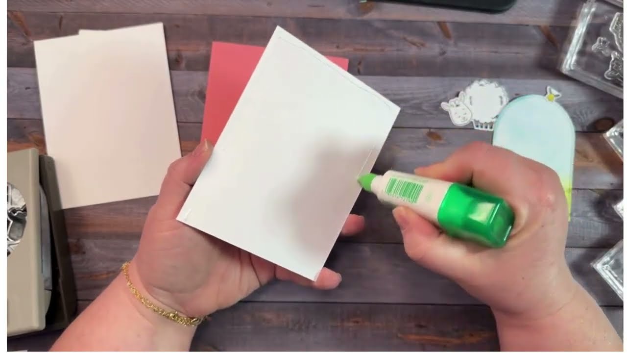 This Little Lamb Stole My Heart! Easy Spring Card Idea.