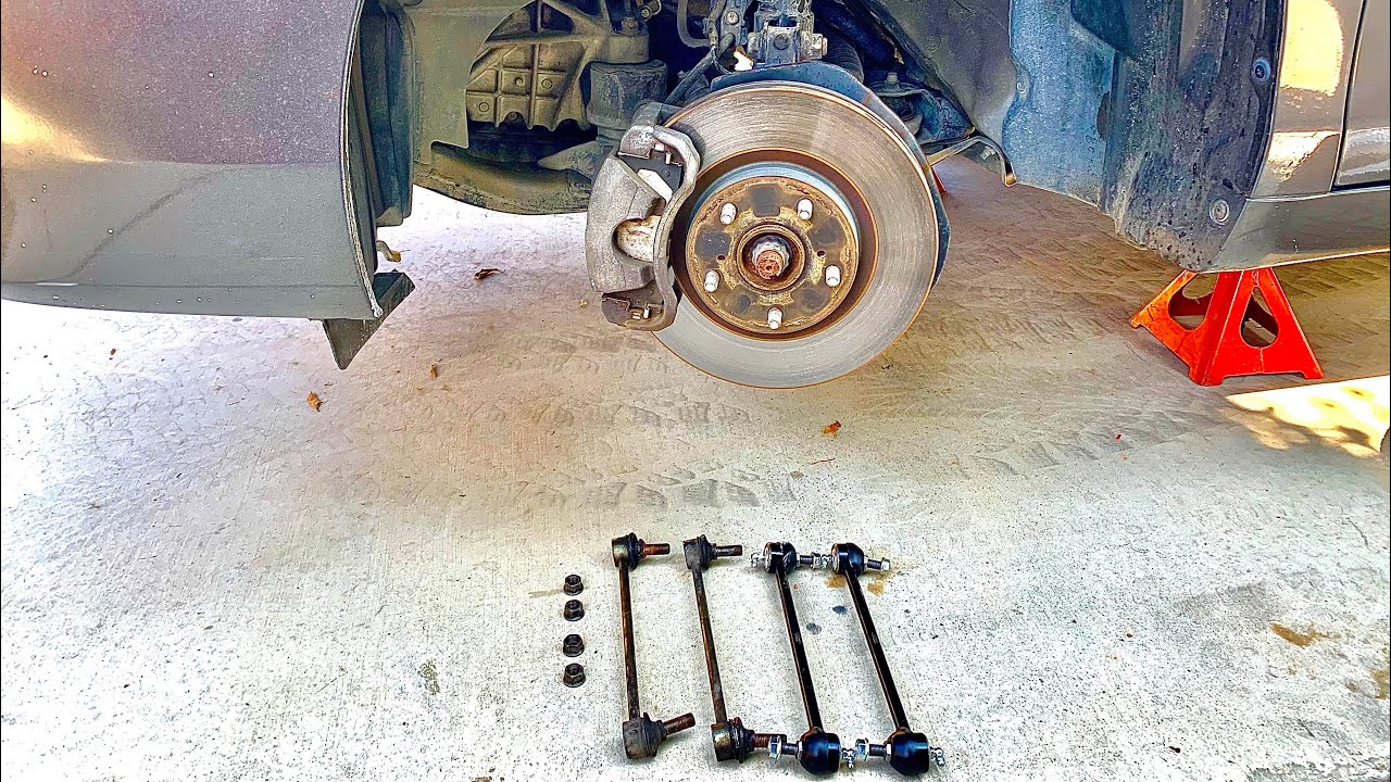Reemplazo de enlaces o eslabones de barra estabilizadora en Toyota Camry 2007-2012 @El Chano Jose