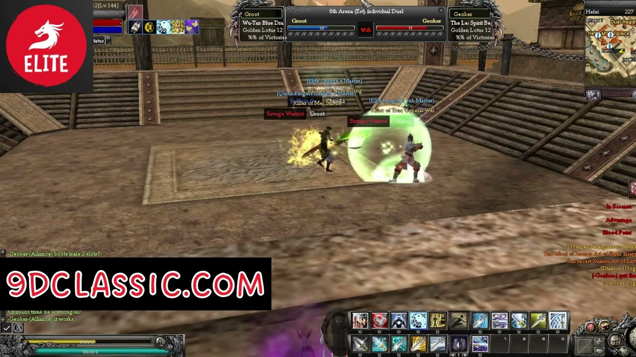 Hybrid vs Warrior 9DClassic
