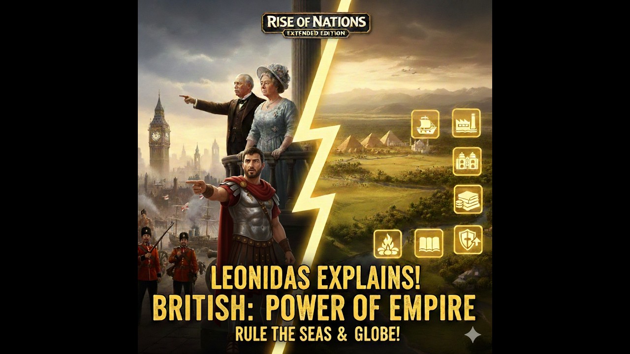 Epizoda 4: Rise of Nations: Britanska moć nacije: Power of Empire. Nomad- Tutorial
