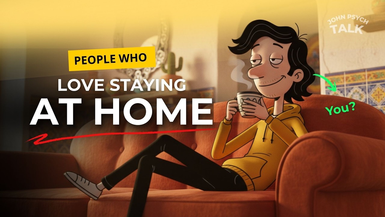 The Psychology of People Who Love Staying At Home