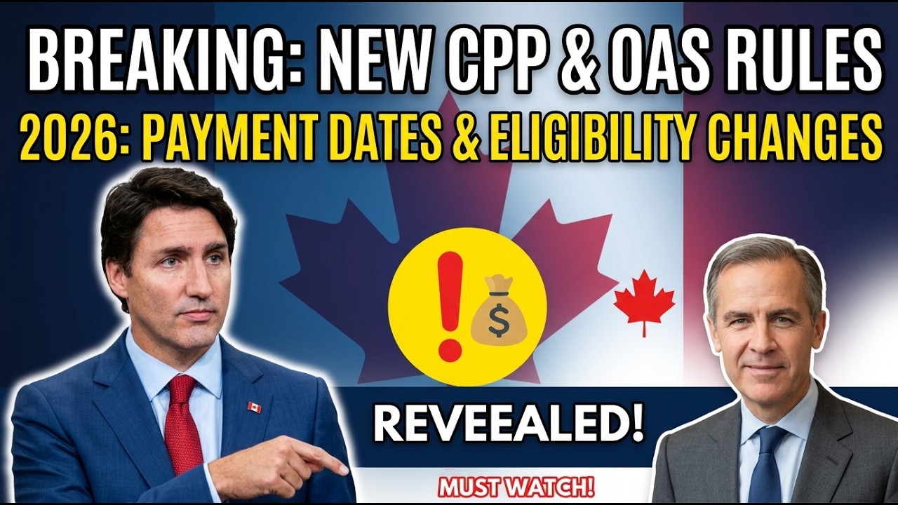🚨 BREAKING: New CPP & OAS Rules 2026 &ndash; Payment Dates & Eligibility Changes Revealed