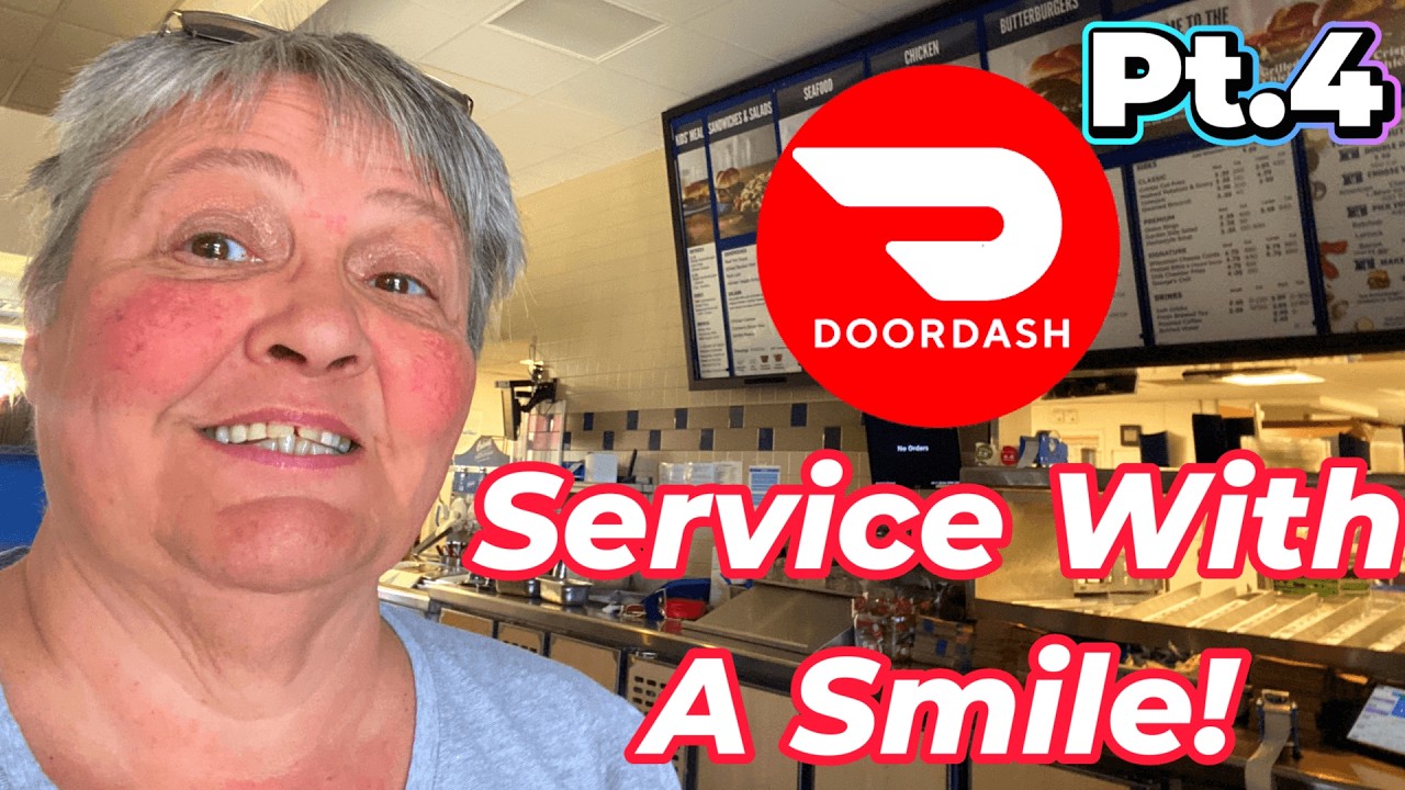 $800 DOORDASH CHALLENGE (Pt. 4)/Service With A Smile!!! #doordash #fooddelivery #challenge