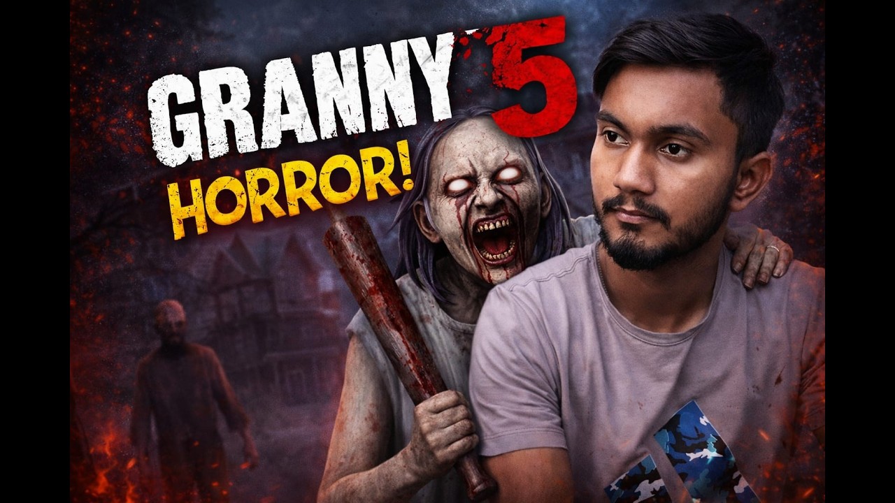 Finally Escaped From Granny 5 Act 2! 🔥Granny 5 Act 2 Se Bach Kar Nikla! 😨