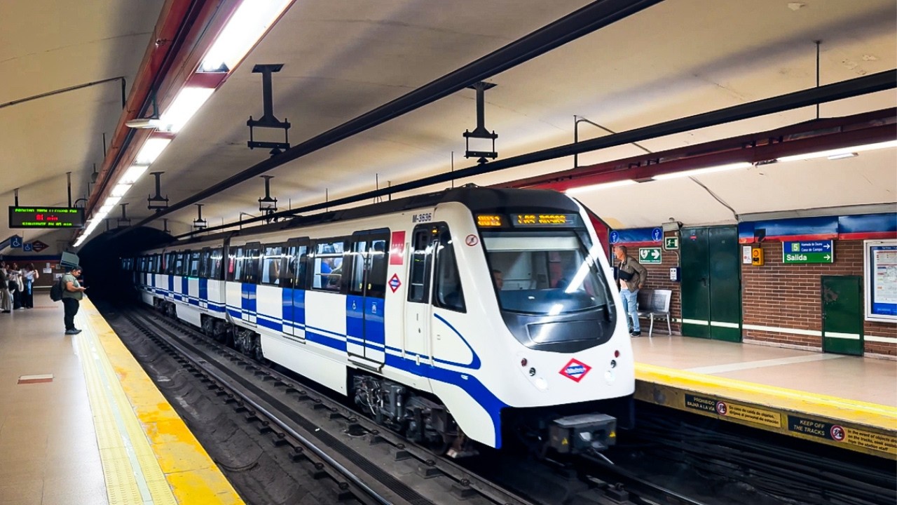 Система метро в Мадриде, Испания 🇪🇸 | Madrid Metro | 2024