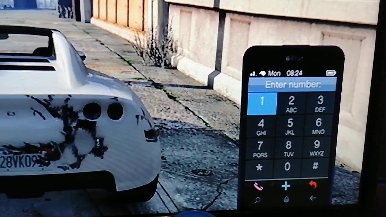 كلمه سر تصليح السيارة\قراند 5/PS4