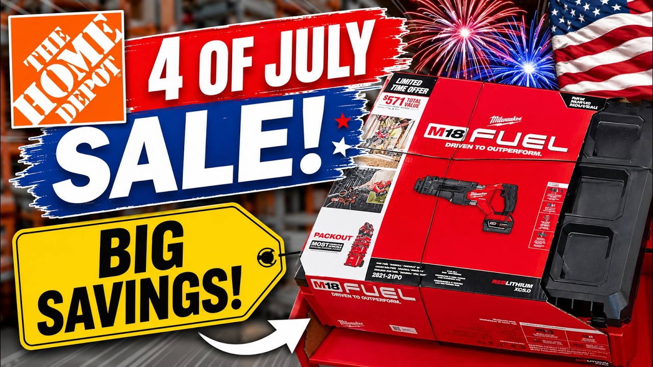Must Have 4th of July Deals @ Home Depot