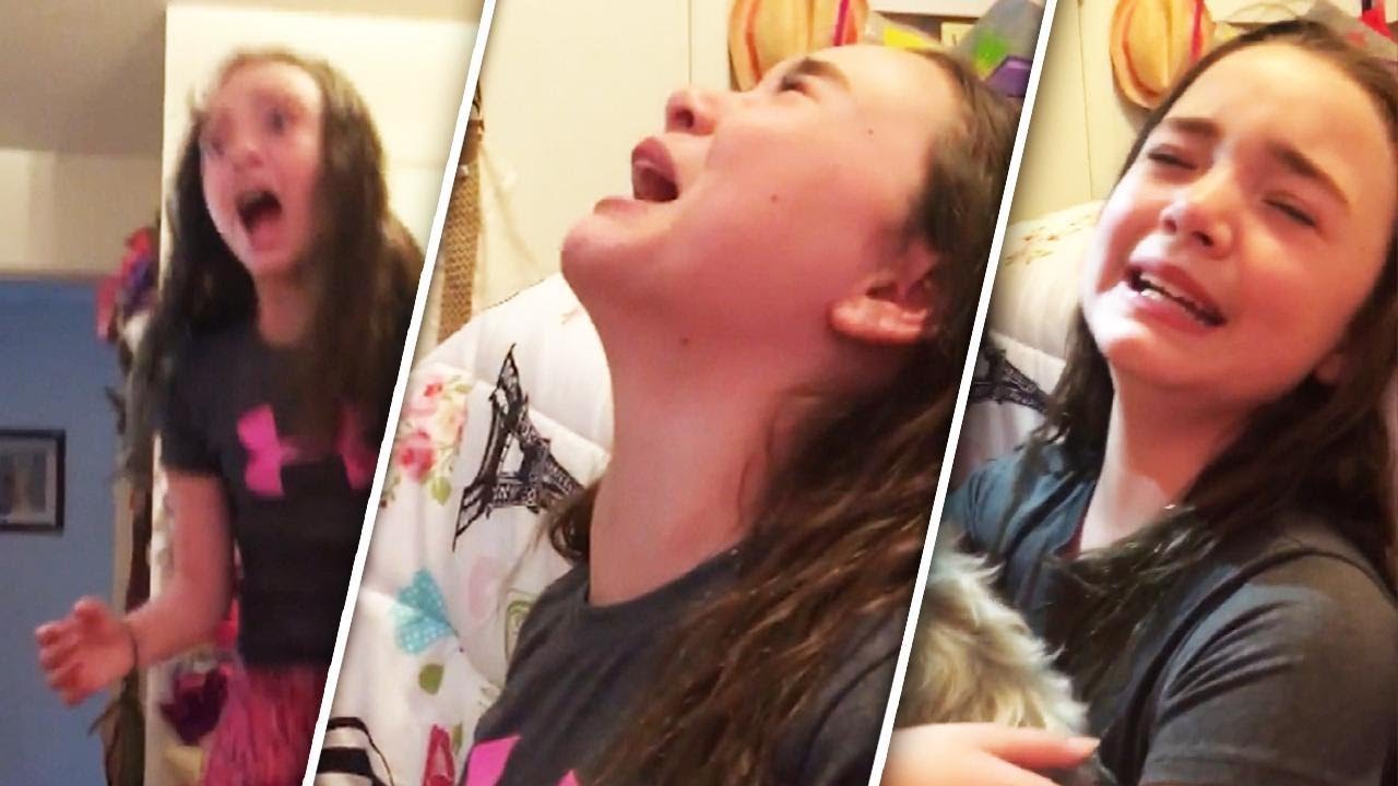 10-Year-Old Who Has Hearing Loss Sobs as She's Surprised With Therapy Dog