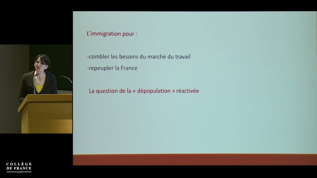 Intégration : constats et débats (7) - François Héran (2019-2020)
