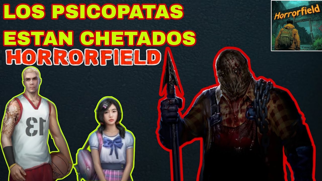 MENUDA PALIZA ME HAN DADO LOS PSICOPATAS / HORRORFIELD