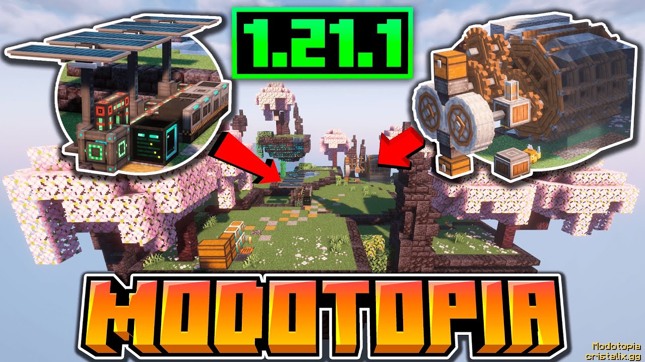 НОВОЕ СОЛО ВЫЖИВАНИЕ Minecraft Modotopia 1.21.1