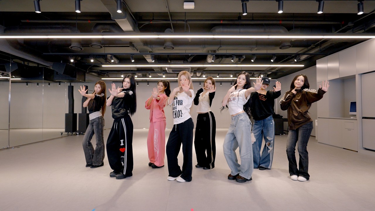 Hearts2Hearts 하츠투하츠 '15-LOVE' Dance Practice
