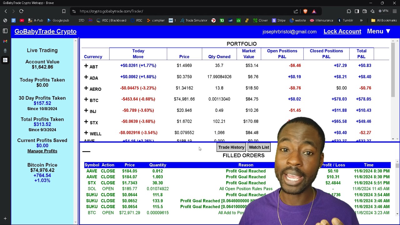 GoBabyTrade november 2024 || Oohoo what's that?