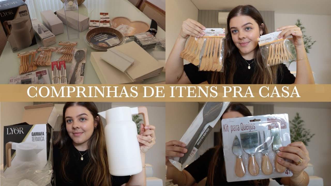 COMPRINHAS DE ITENS PARA CASA | itens de bambu, enxoval clean e prático!