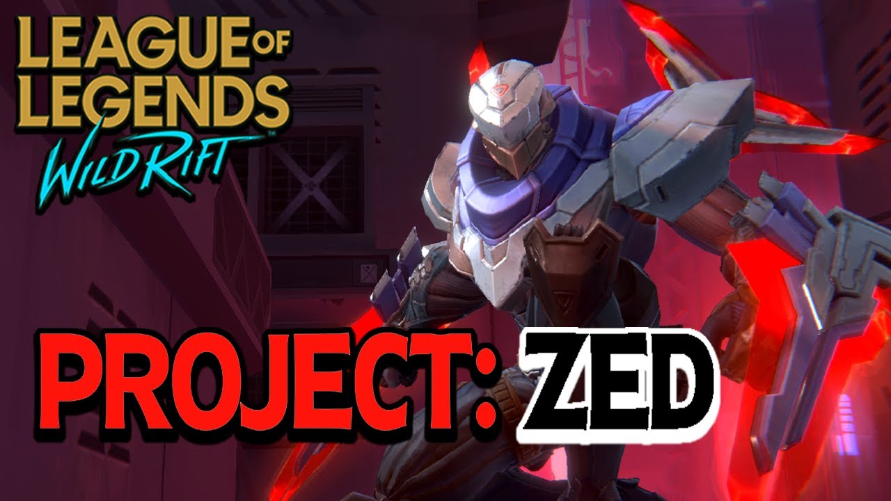 PROJECT: Zed Gameplay | League of Legends : Wild Rift