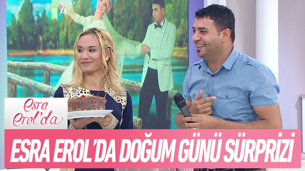 Esra Erol'da sürpriz doğum günü -  Esra Erol'da 22 Eylül 2017
