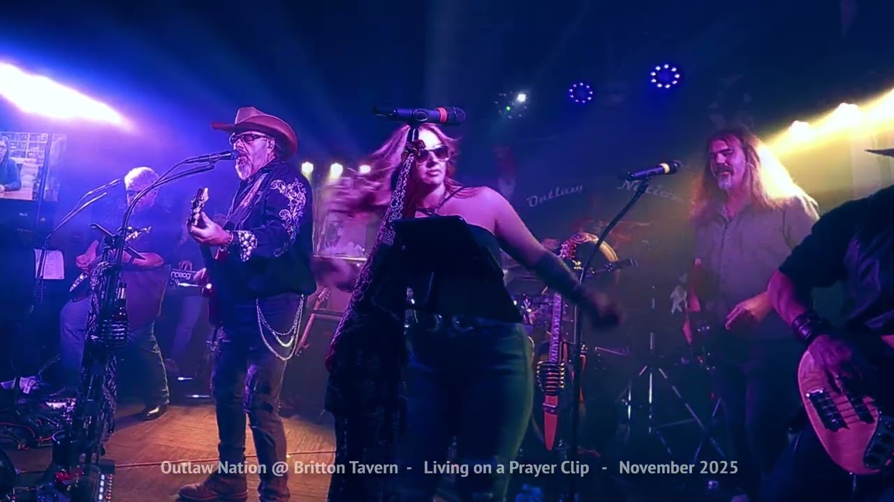 OUTLAW NATION  cover: EXCERPT OF LIVING ON A PRAYER