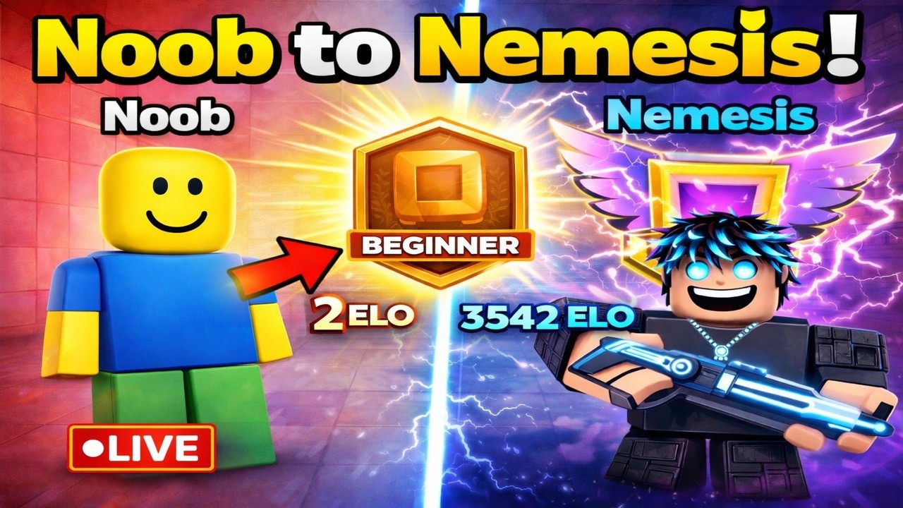 🔴RANKED NOOB TO NEMESIS + 1V1'S W SUBS🔴(VERTICAL)