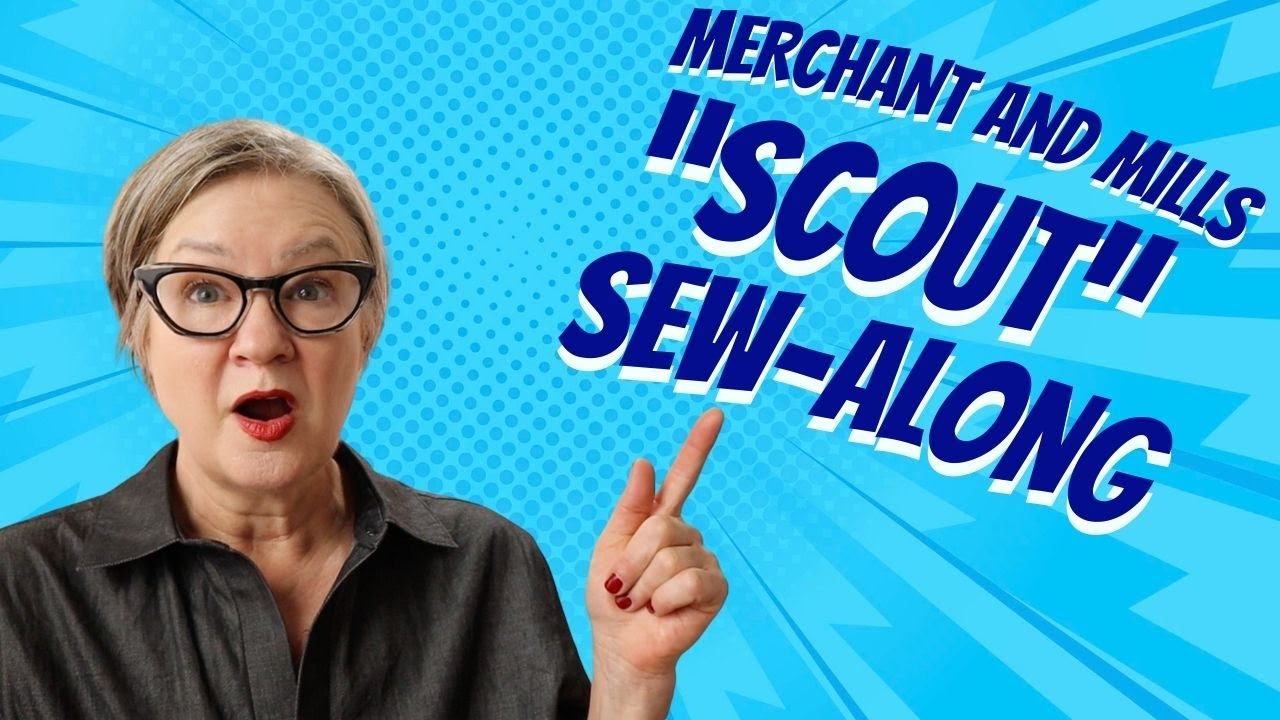 Рубашка/платье «Scout» от Merchant and Mills, пришитая к телу