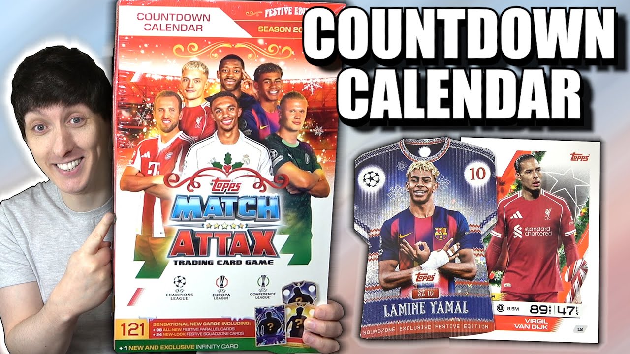 *NEW* MATCH ATTAX 25/26 COUNTDOWN CALENDAR Opening | Exclusive Infinity & Festive Cards