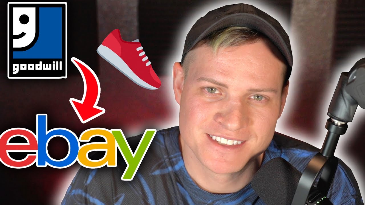 Как перепродать обувь с Goodwill на eBay!