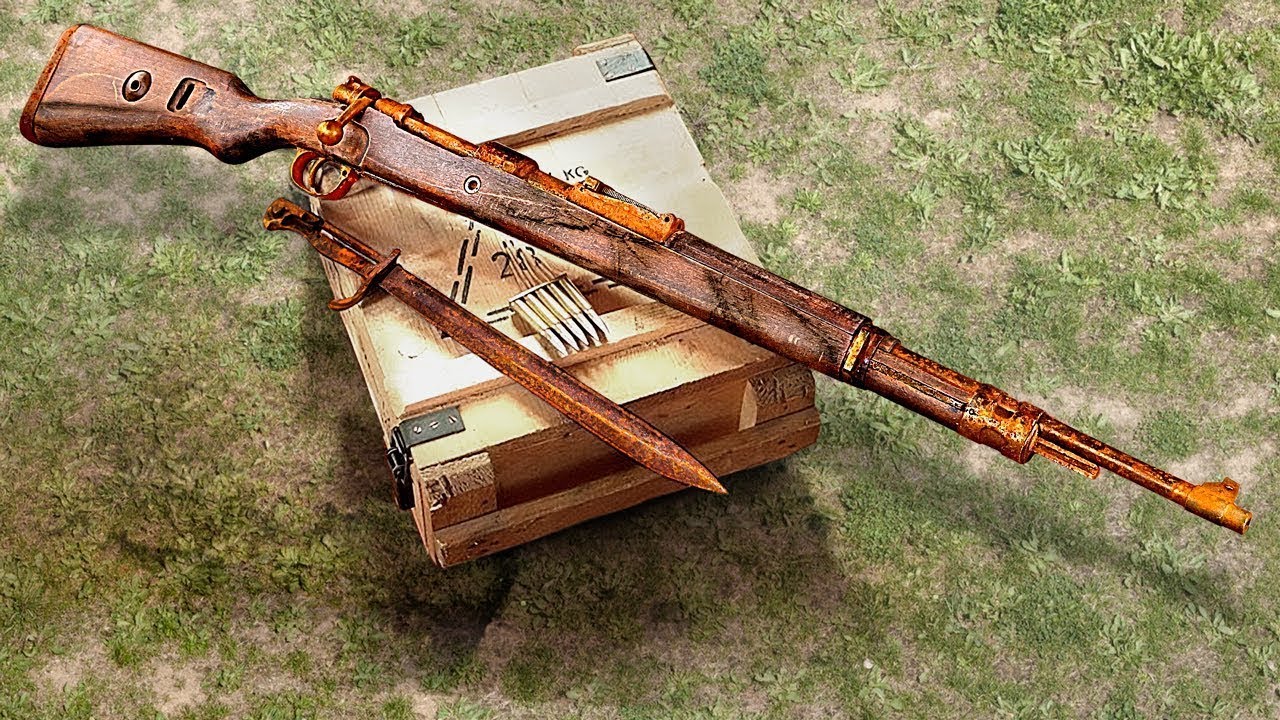 Mauser K98 1941 | Restauration d'un Fusil Ancien