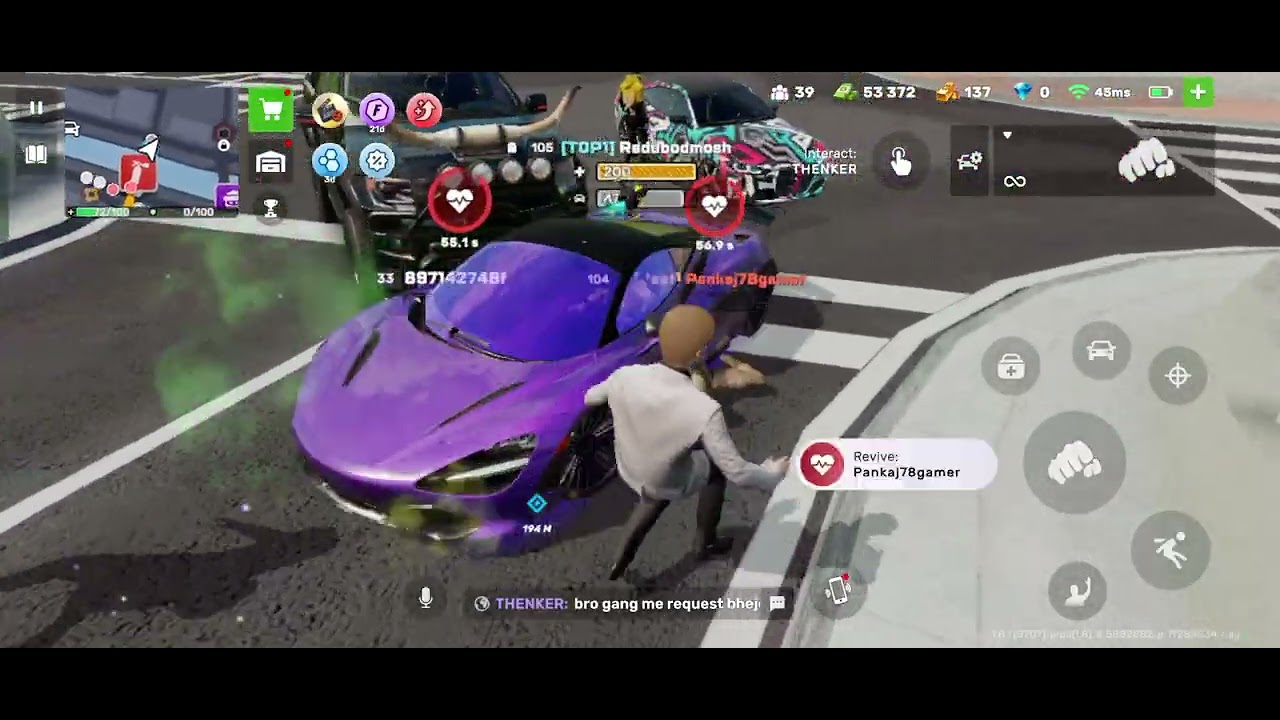 Flex city #gang #war with pankaj 78gamer was threatened [bfs] gang members 