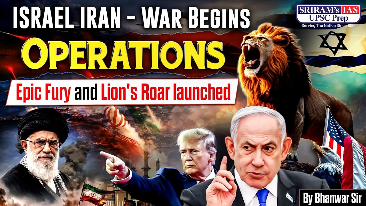 US & Israel Launch Massive Strikes Across Iran: Operation Epic Fury l #iranisraelwar #israel