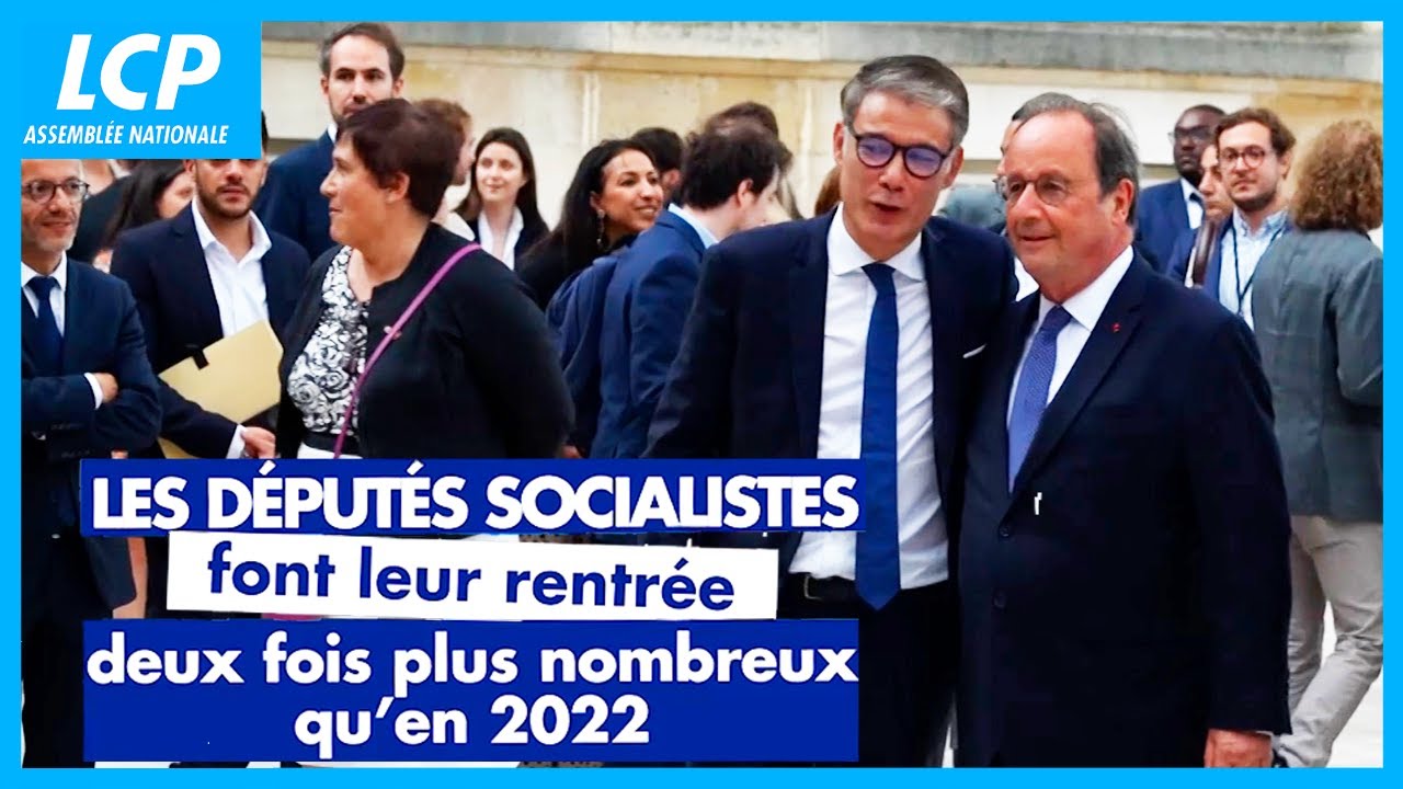 Les députés socialistes font leur rentrée deux fois plus nombreux qu’en 2022 - 09/07/2024