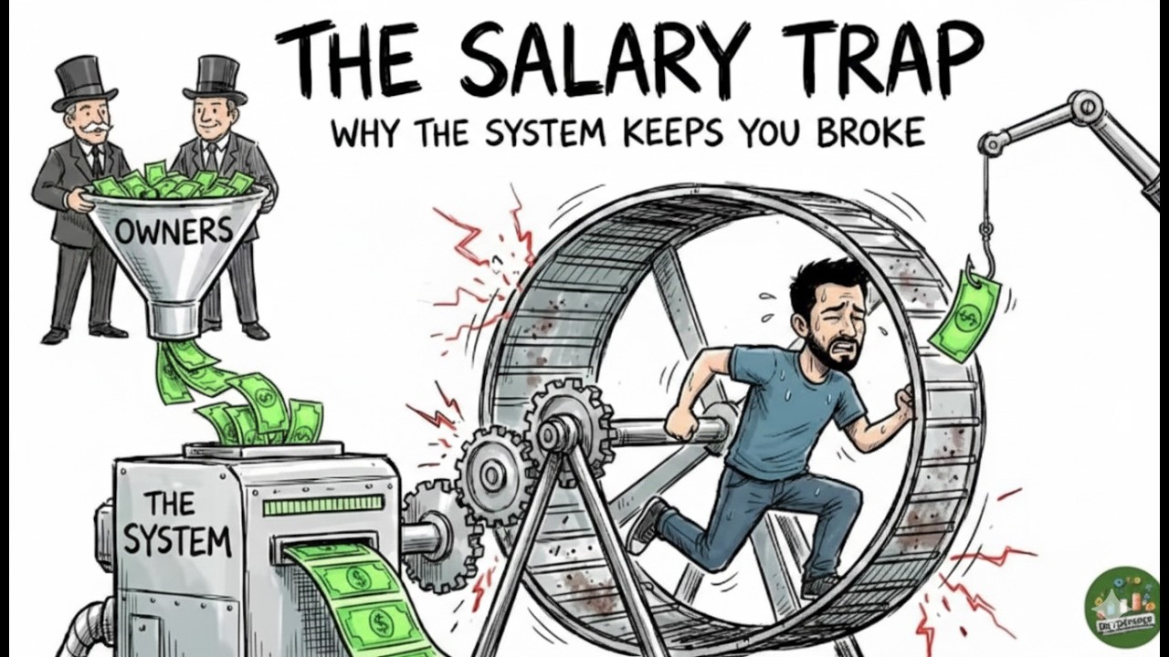 THE SALARY TRAP- WHY THE SYSTEM KEEPS YOU BROKE.