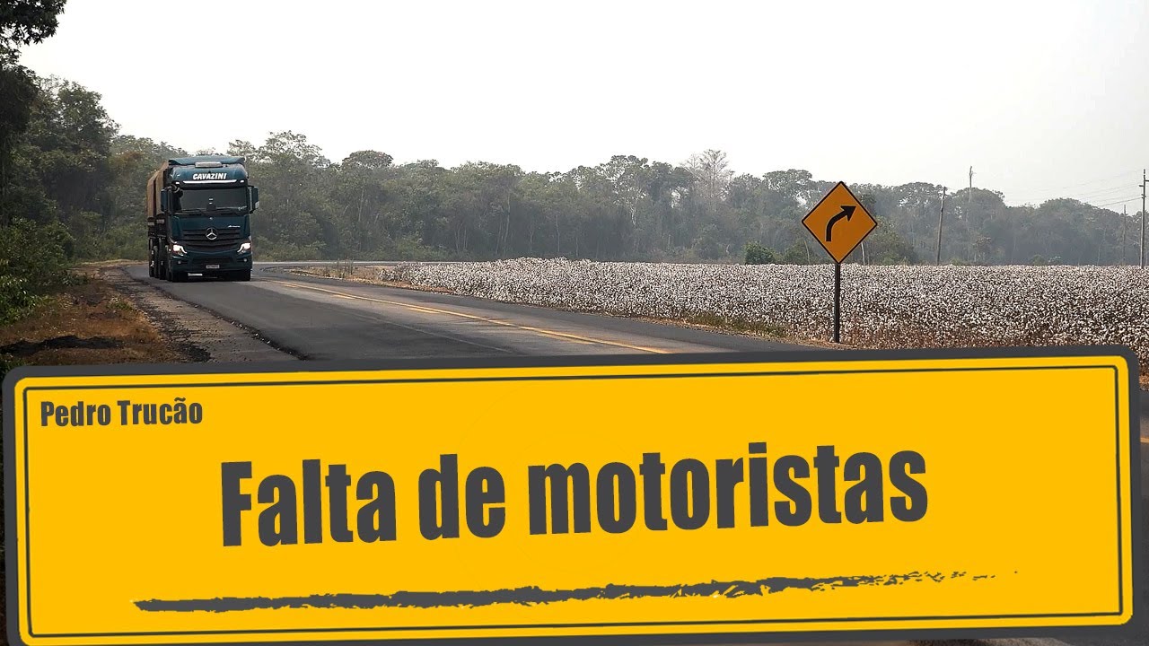 Falta de motoristas no transporte de cargas