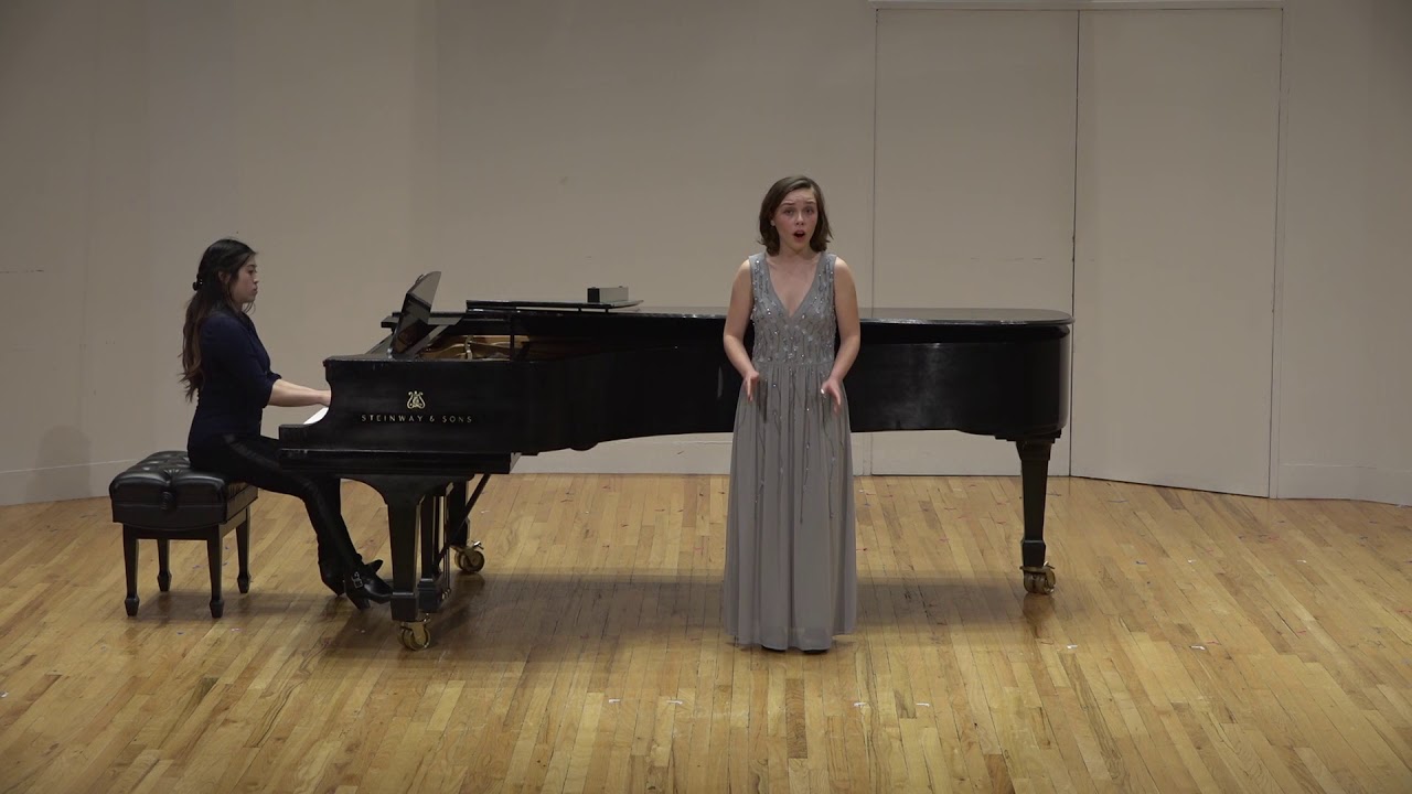 Botschaft Johannes Brahms sung by mezzo-soprano Jamie Feder