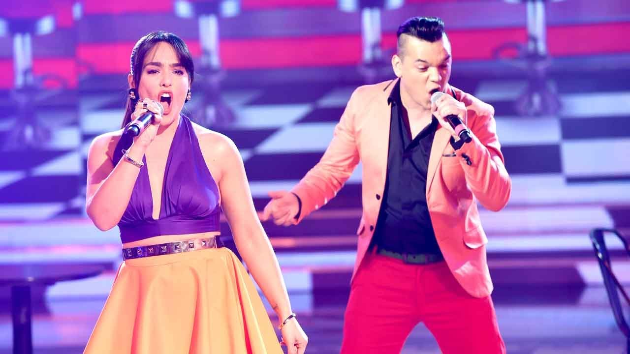 &Aacute;ngela Leiva y Brian Lanzelotta interpretaron 
