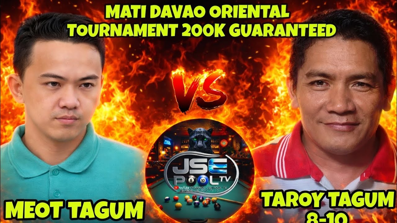 Last 32 Match Meot Tagum 🆚 Taroy Tagum 8-10 MATI DAVAO ORIENTAL TOURNAMENT 200K Guaranteed 