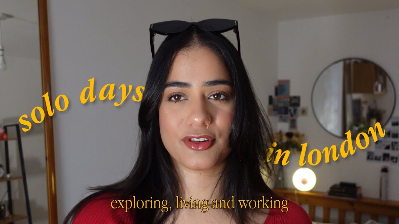 london diaries: living and exploring the city on my own | baking, cycling, solo date in winter
