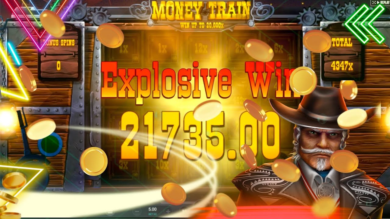 MONEY TRAIN &euro;21,735 MEGA WIN ON A &euro;5 BET / NATURAL BONUS TRIGGER