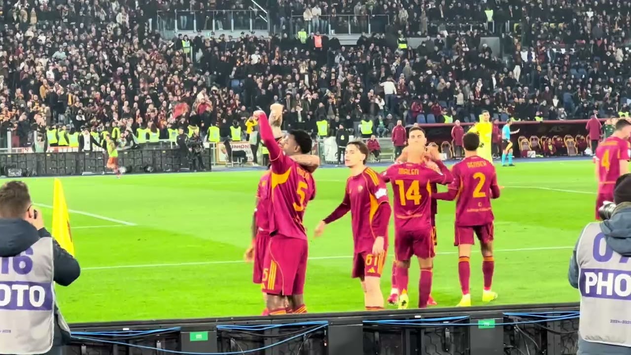 Roma vs Juventus 2-1 (3:3) E. Ndicka Goalll 