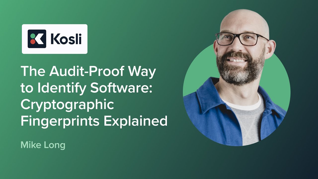 The Audit-Proof Way to Identify Software: Cryptographic Fingerprints Explained