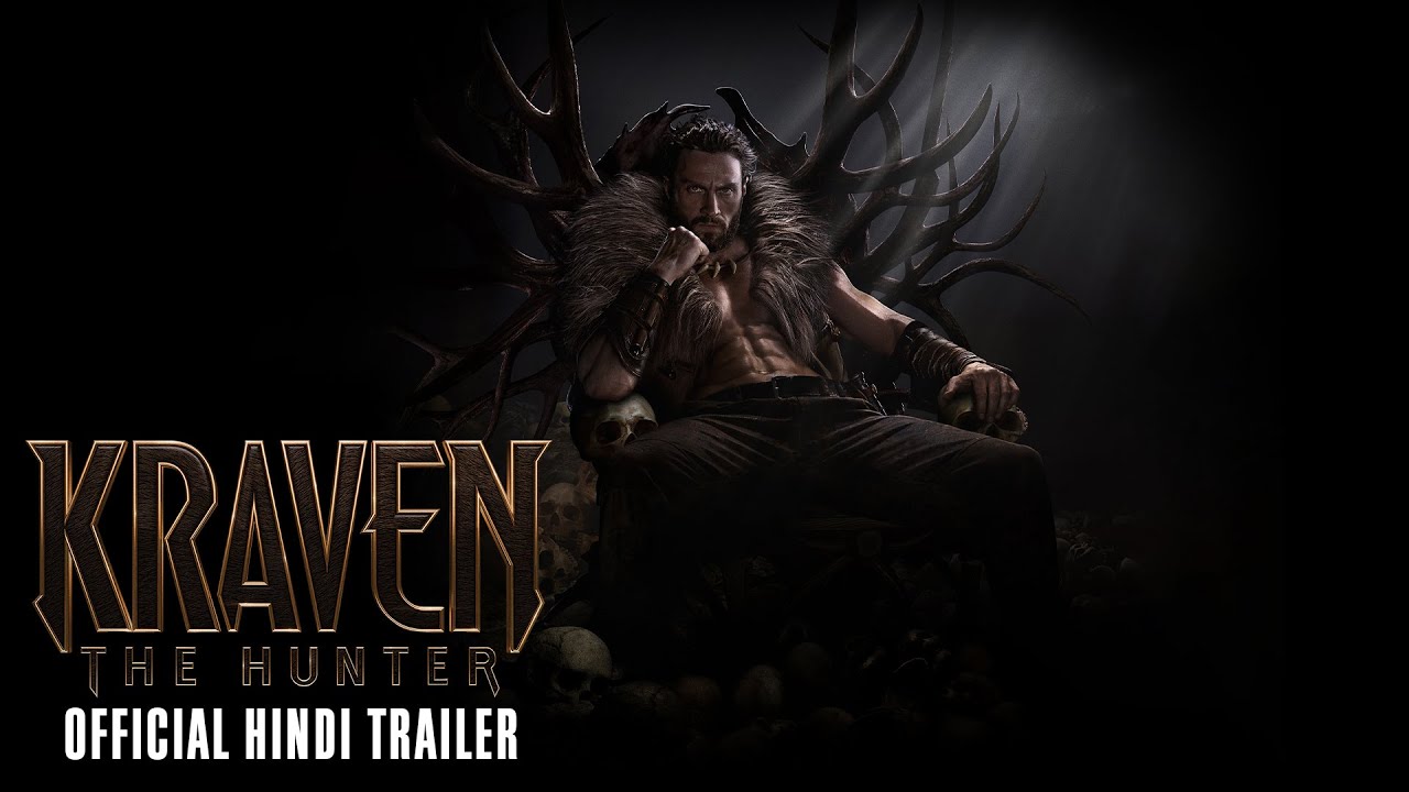 KRAVEN THE HUNTER – Official Red Band Trailer (Hindi) | October 6th | English, Hindi, Tamil & Telugu