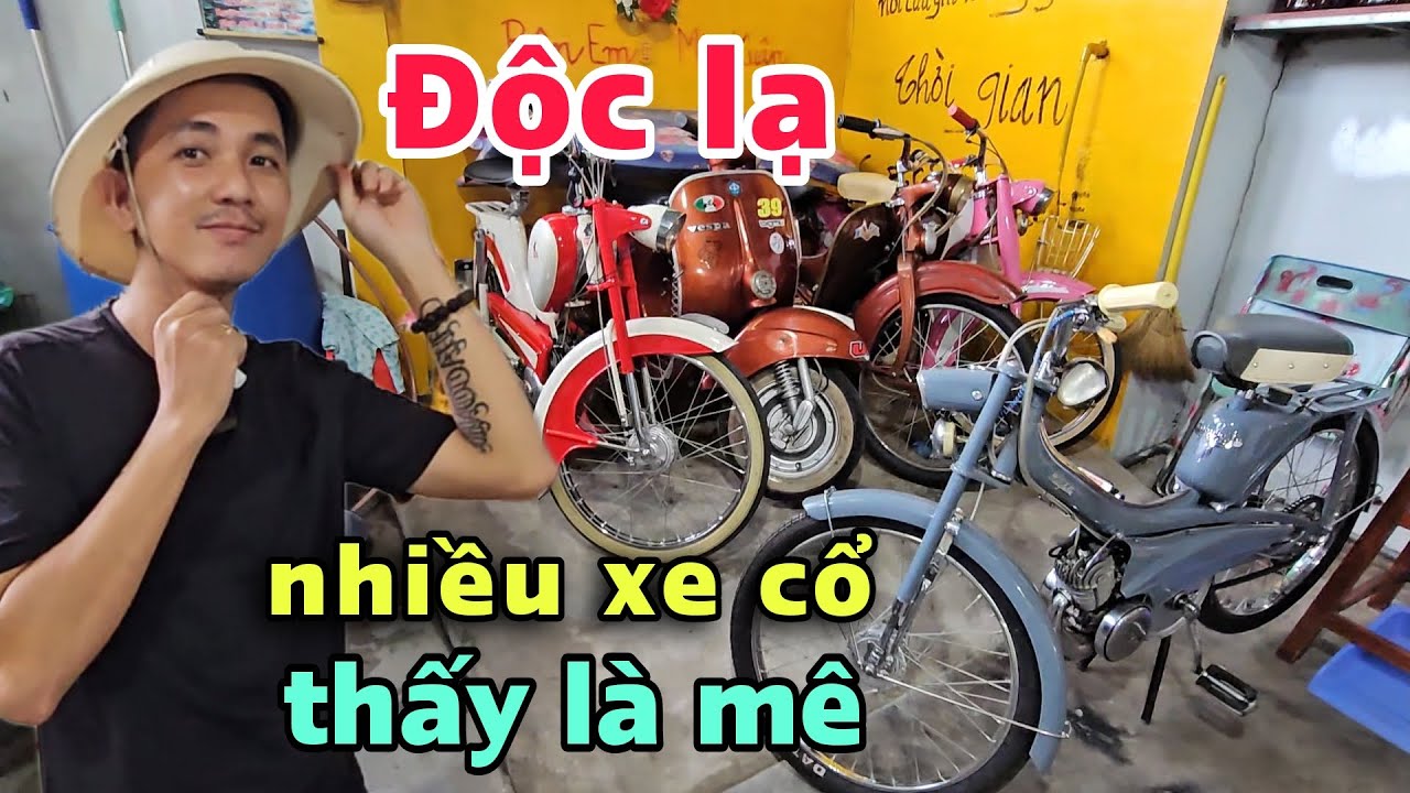 Độc lạ Người đàn ông sở hữu những chiếc xe cổ mà nhiều người thấy là mê