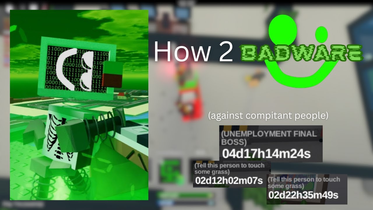 How to use Badware like a pro (Die of Death)