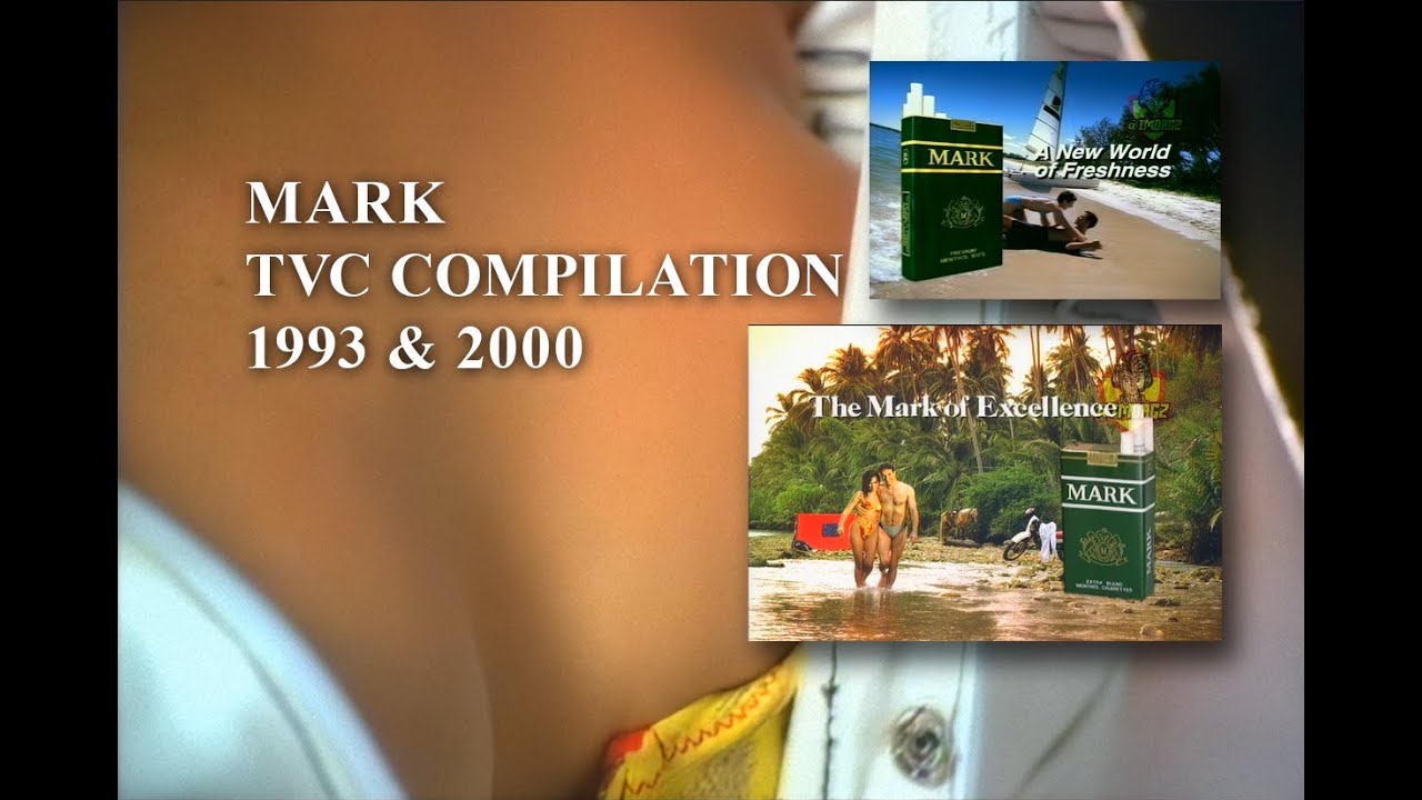 MARK CIGARETTE TV COMMERCIALS   1993 & 2000