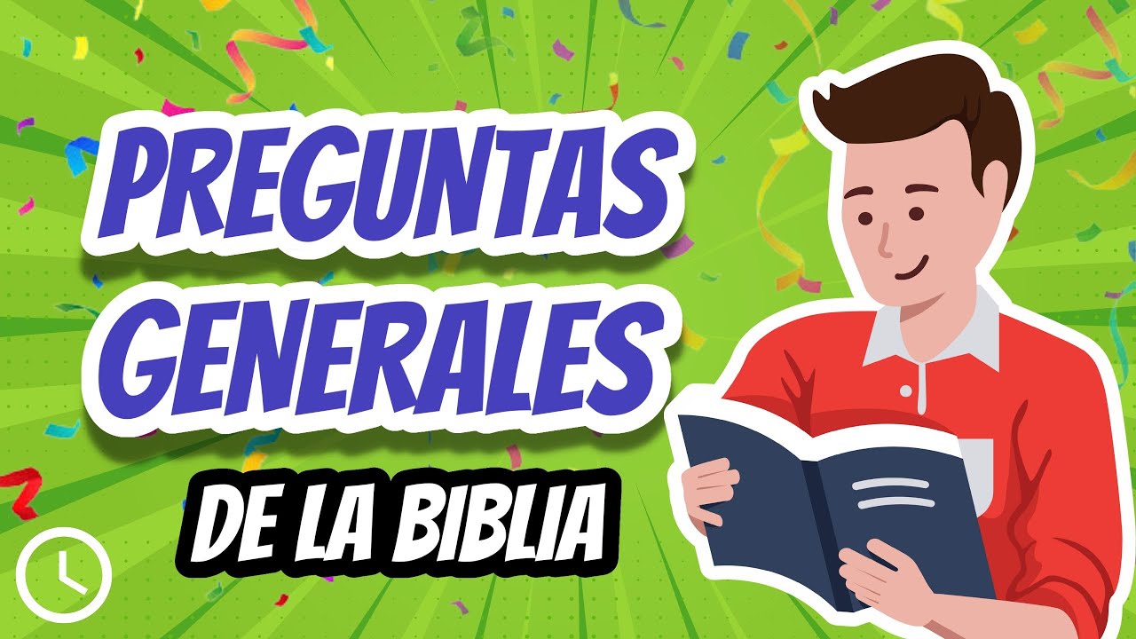25 PREGUNTAS GENERALES DE LA BIBLIA 😄| TEST BIBLICO