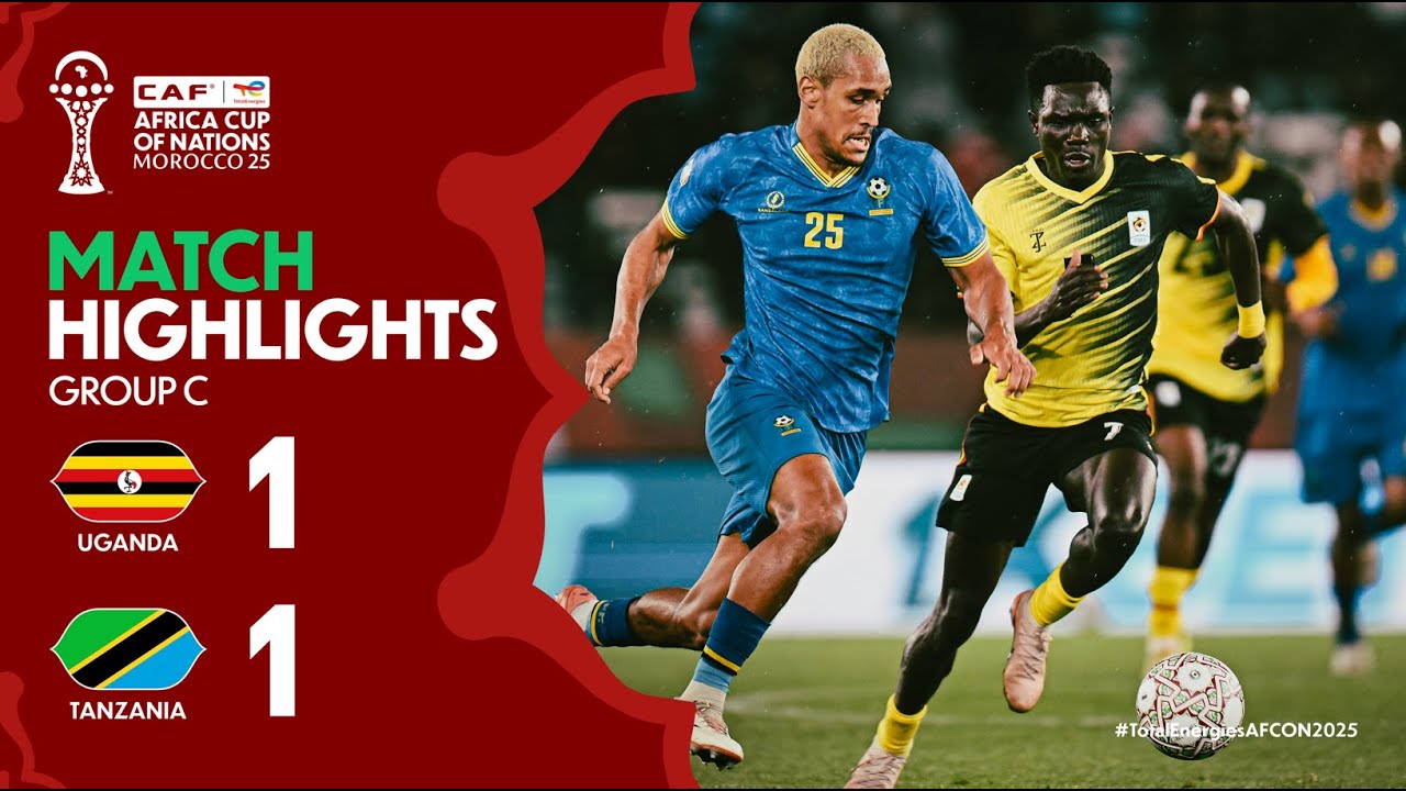HIGHLIGHTS | Uganda 🆚 Tanzania | #TotalEnergiesAFCON2025 - Group C