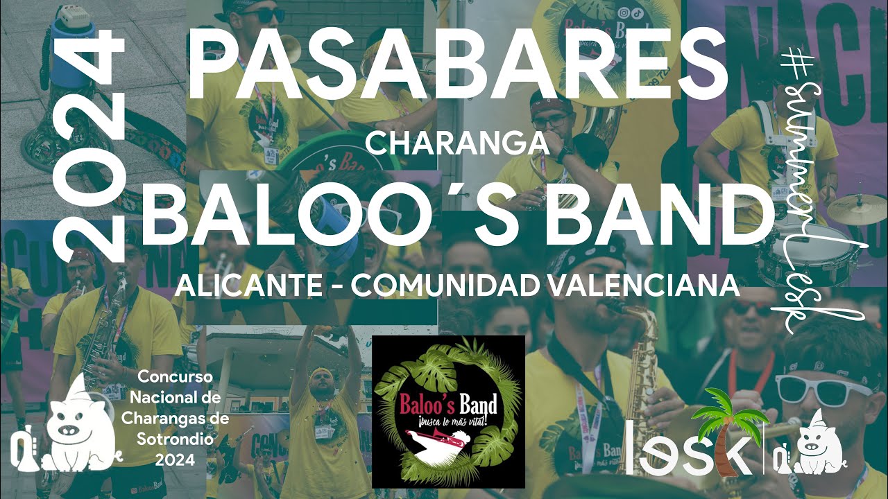 CHARANGA BALOO´S BAND | PASABARES | Concurso Nacional Charangas Sotrondio 2024 | #summerlesk