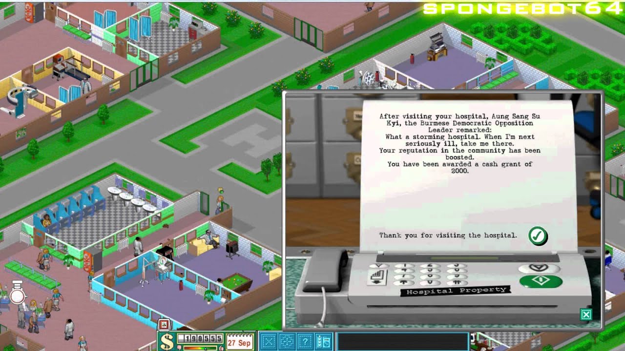 Some Theme Hospital quotes